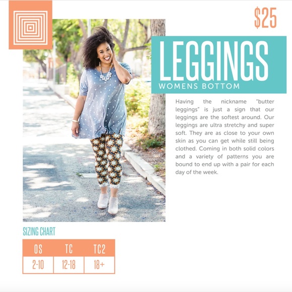 NWOT - LulaRoe OS Leggings - Picture 4 of 4